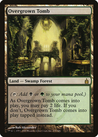 Overgrown Tomb [Ravnica: City of Guilds] | North Game Den