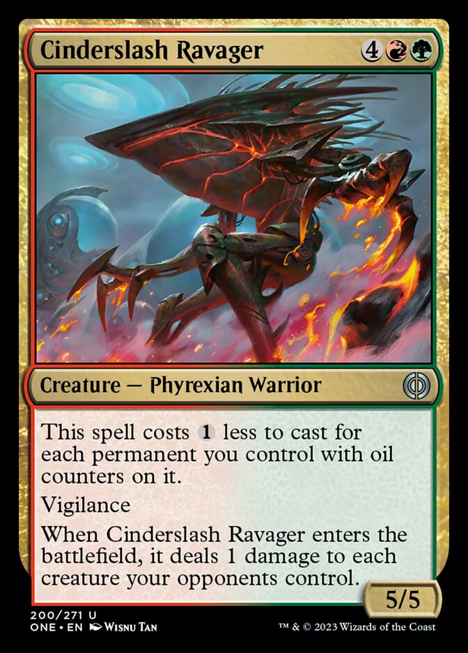 Cinderslash Ravager [Phyrexia: All Will Be One] | North Game Den