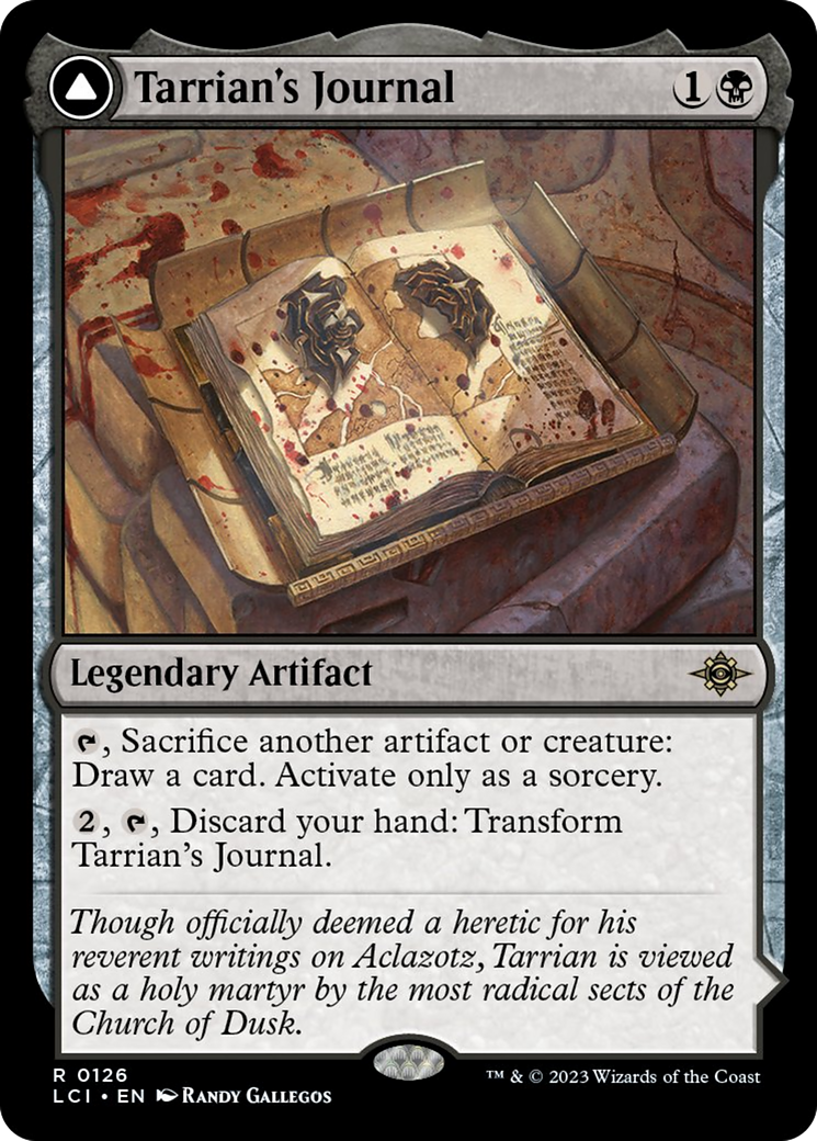 Tarrian's Journal // The Tomb of Aclazotz [The Lost Caverns of Ixalan] | North Game Den