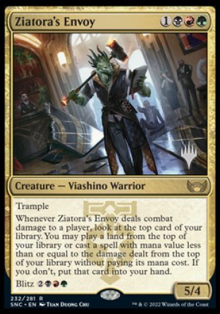 Ziatora's Envoy (Promo Pack) [Streets of New Capenna Promos] | North Game Den