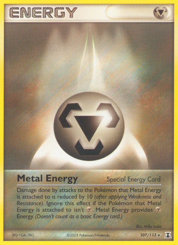 Metal Energy (107/113) [EX: Delta Species] | North Game Den