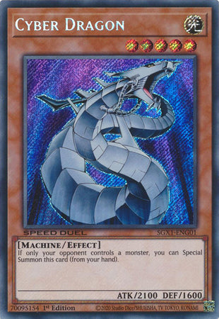 Cyber Dragon [SGX1-ENG01] Secret Rare | North Game Den