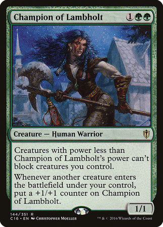 Champion of Lambholt [Commander 2016] | North Game Den