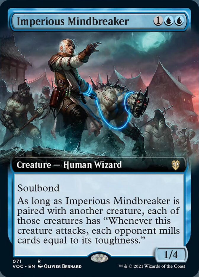 Imperious Mindbreaker (Extended) [Innistrad: Crimson Vow Commander] | North Game Den
