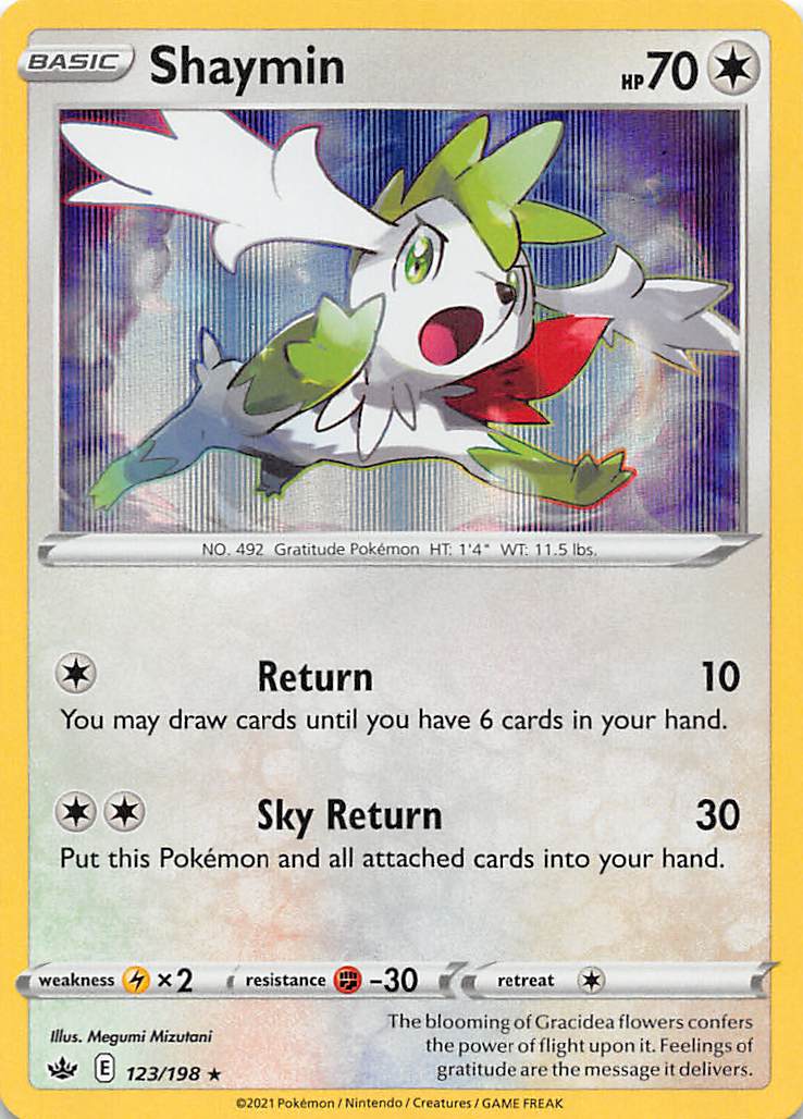 Shaymin (123/198) [Sword & Shield: Chilling Reign] | North Game Den