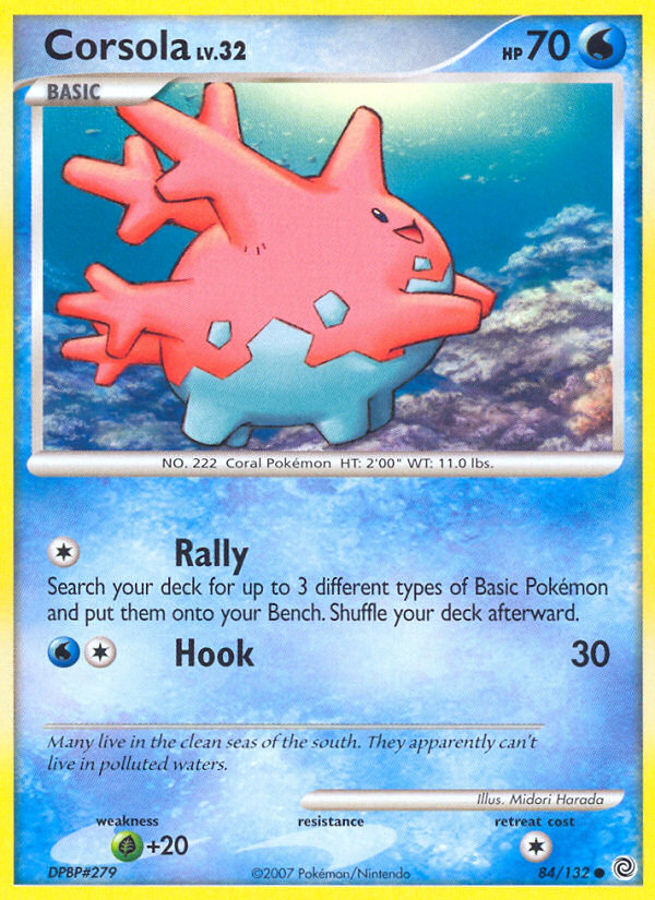 Corsola (84/132) [Diamond & Pearl: Secret Wonders] | North Game Den