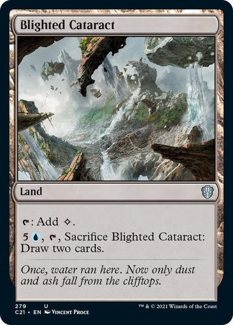 Blighted Cataract [Commander 2021] | North Game Den