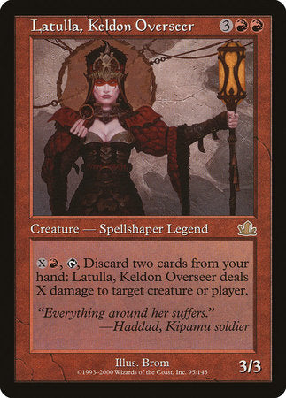 Latulla, Keldon Overseer [Prophecy] | North Game Den