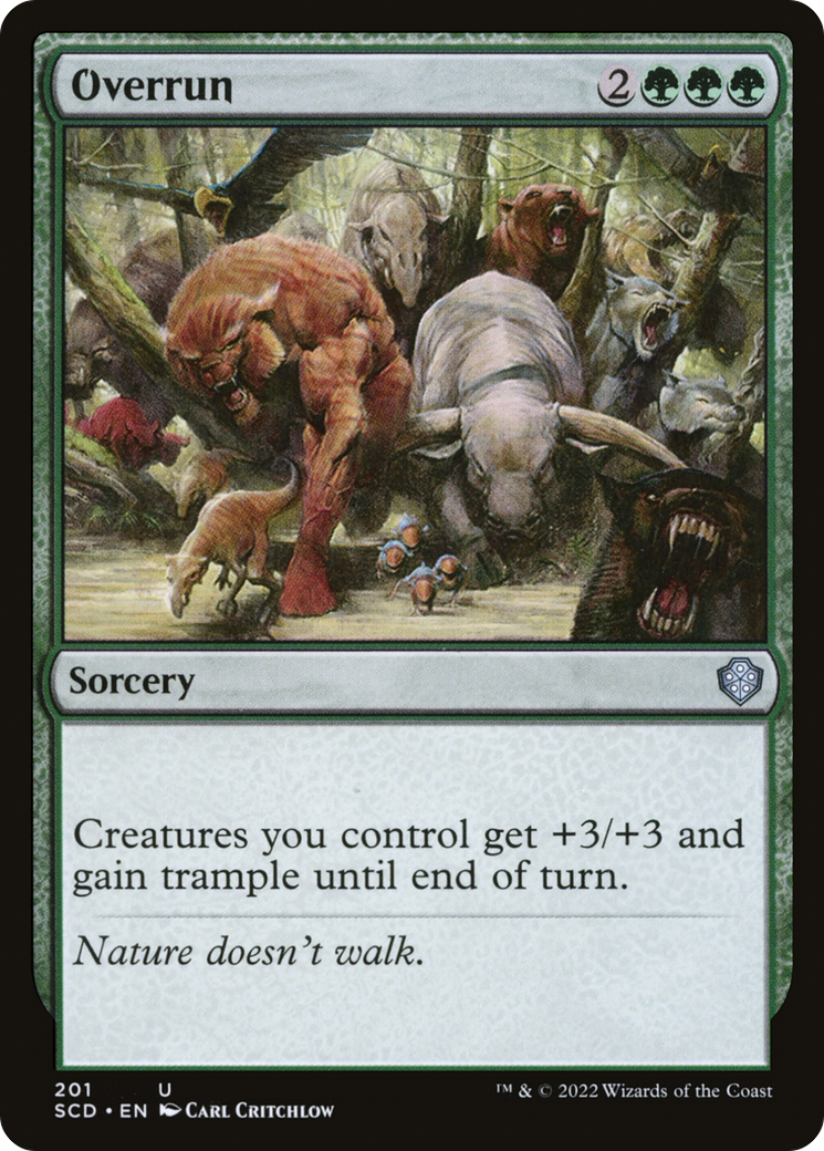 Overrun [Starter Commander Decks] | North Game Den