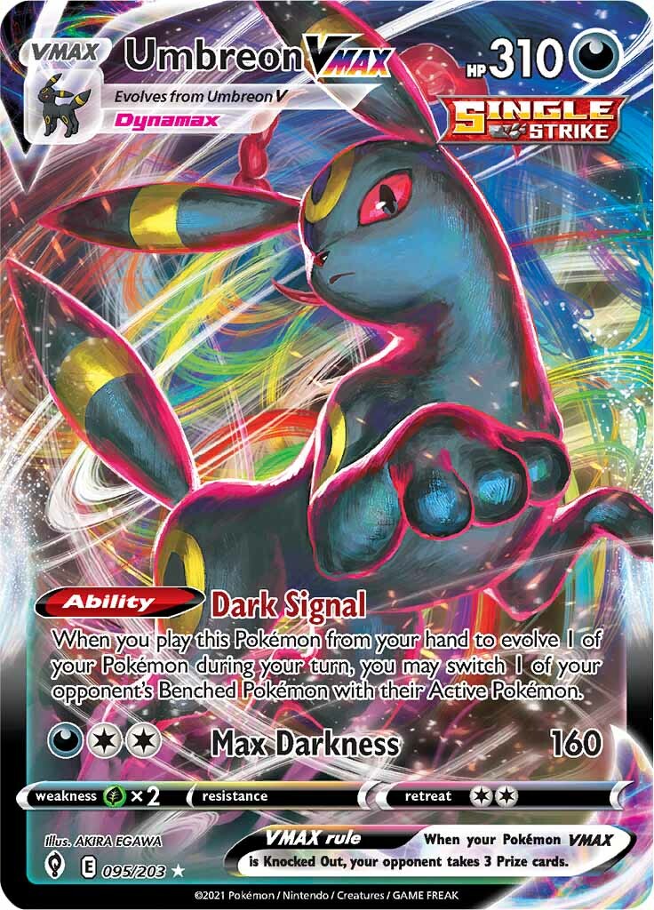 Umbreon VMAX (095/203) [Sword & Shield: Evolving Skies] | North Game Den