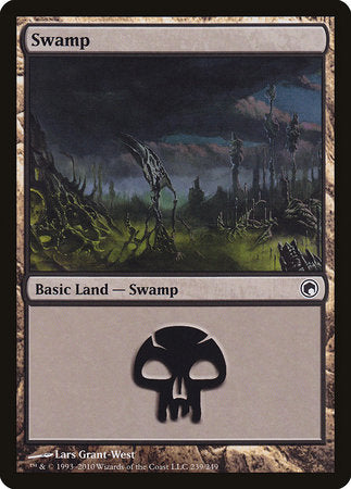 Swamp (239) [Scars of Mirrodin] | North Game Den