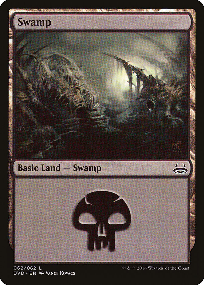 Swamp (62) (Divine vs. Demonic) [Duel Decks Anthology] | North Game Den