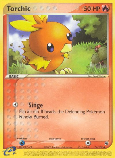 Torchic (74/109) [EX: Ruby & Sapphire] | North Game Den