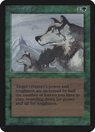 Aspect of Wolf [Limited Edition Alpha] | North Game Den