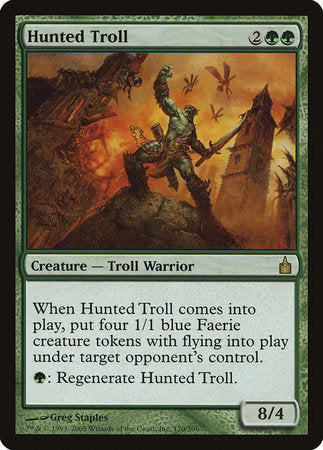 Hunted Troll [Ravnica: City of Guilds] | North Game Den