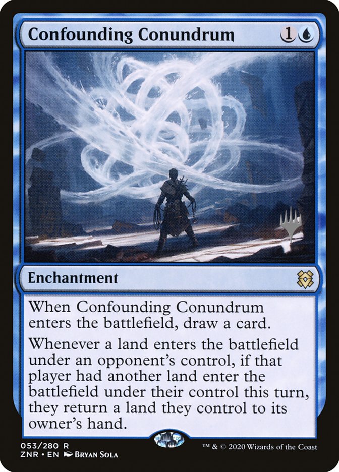 Confounding Conundrum (Promo Pack) [Zendikar Rising Promos] | North Game Den