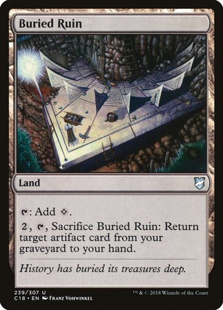 Buried Ruin [Commander 2018] | North Game Den