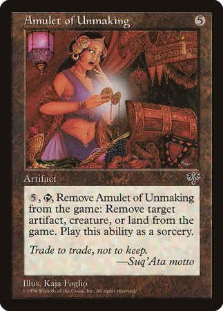 Amulet of Unmaking [Mirage] | North Game Den
