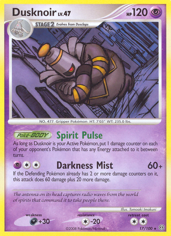 Dusknoir (17/100) [Diamond & Pearl: Stormfront] | North Game Den