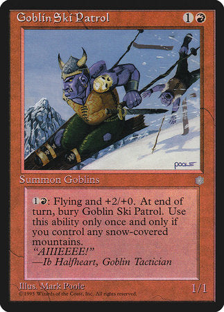Goblin Ski Patrol [Ice Age] | North Game Den