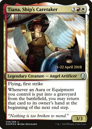 Tiana, Ship's Caretaker [Dominaria Promos] | North Game Den