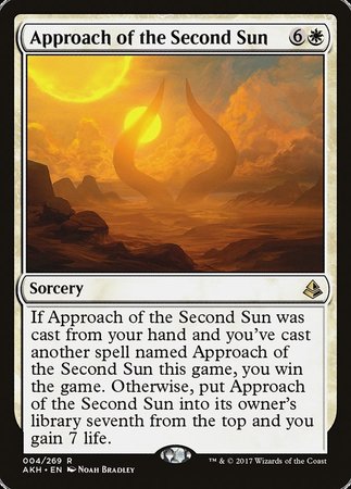 Approach of the Second Sun [Amonkhet] | North Game Den