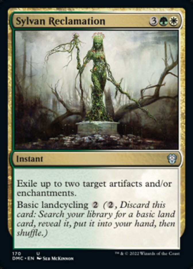 Sylvan Reclamation [Dominaria United Commander] | North Game Den