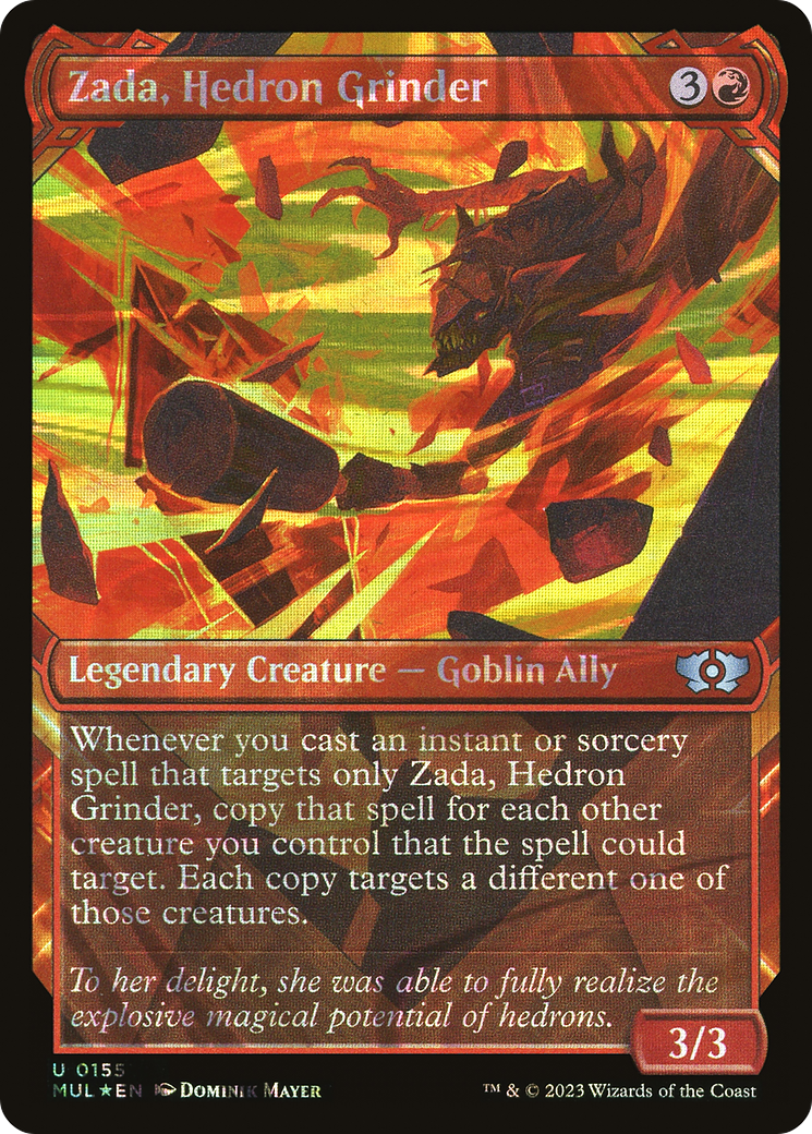 Zada, Hedron Grinder (Halo Foil) [Multiverse Legends] | North Game Den