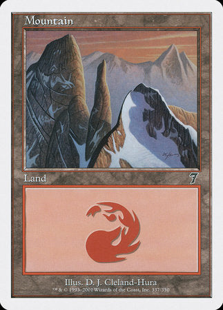 Mountain (337) [Seventh Edition] | North Game Den