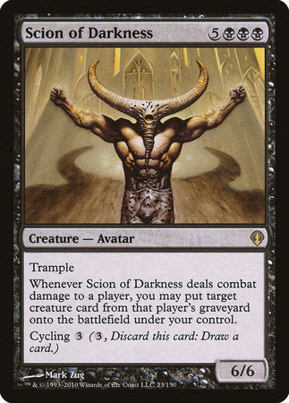 Scion of Darkness [Archenemy] | North Game Den