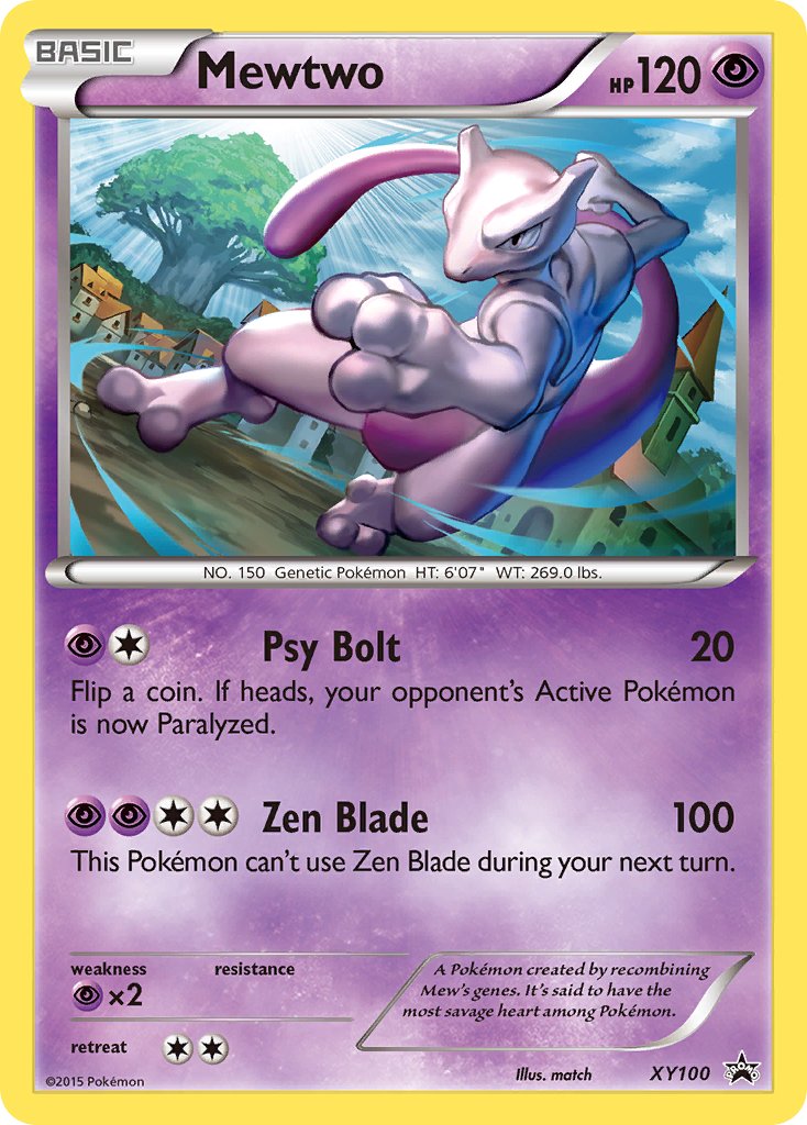 Mewtwo (XY100) [XY: Black Star Promos] | North Game Den