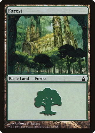 Forest (305) [Ravnica: City of Guilds] | North Game Den