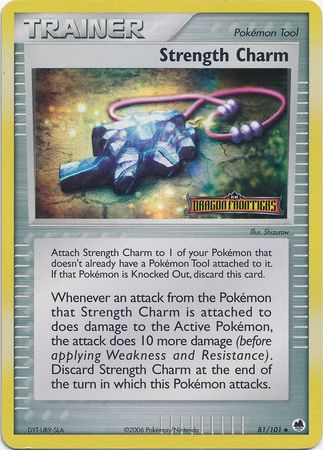 Strength Charm (81/101) (Stamped) [EX: Dragon Frontiers] | North Game Den