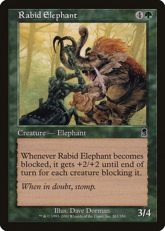 Rabid Elephant [Odyssey] | North Game Den
