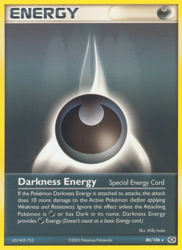 Darkness Energy (86/106) [EX: Emerald] | North Game Den