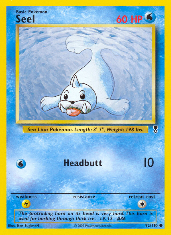 Seel (92/110) [Legendary Collection] | North Game Den