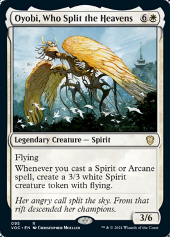Oyobi, Who Split the Heavens [Innistrad: Crimson Vow Commander] | North Game Den