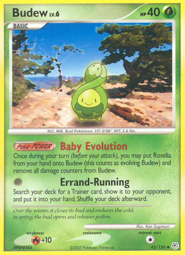 Budew (43/130) [Diamond & Pearl: Base Set] | North Game Den