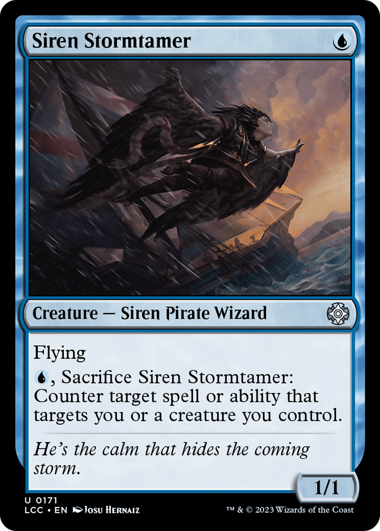 Siren Stormtamer [The Lost Caverns of Ixalan Commander] | North Game Den