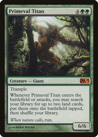 Primeval Titan [Magic 2011] | North Game Den