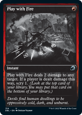 Play with Fire [Innistrad: Double Feature] | North Game Den