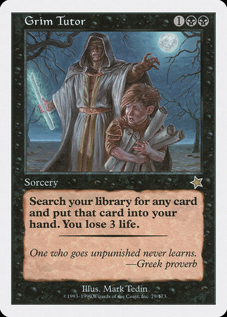 Grim Tutor [Starter 1999] | North Game Den