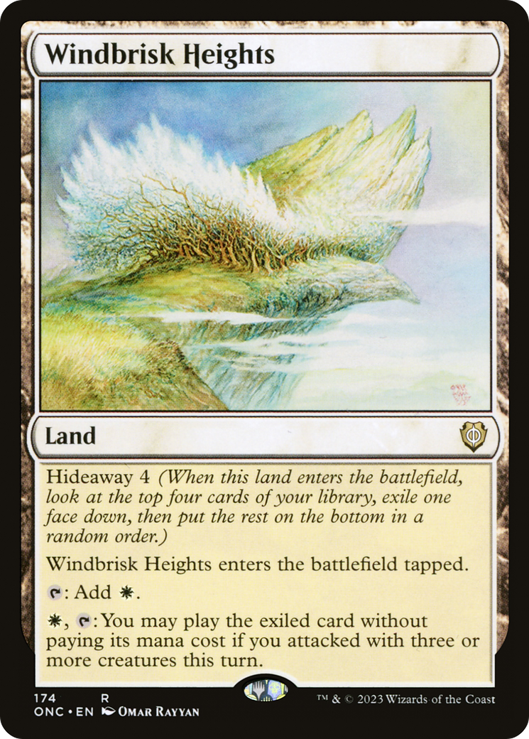 Windbrisk Heights [Phyrexia: All Will Be One Commander] | North Game Den