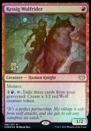 Kessig Wolfrider [Innistrad: Crimson Vow Prerelease Promos] | North Game Den