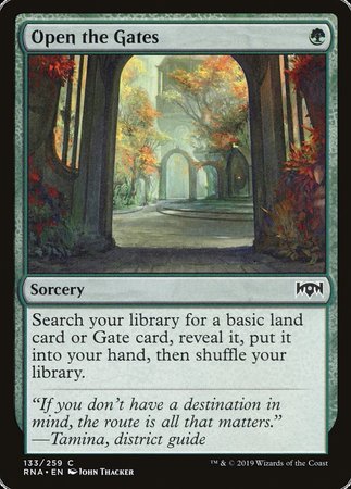 Open the Gates [Ravnica Allegiance] | North Game Den