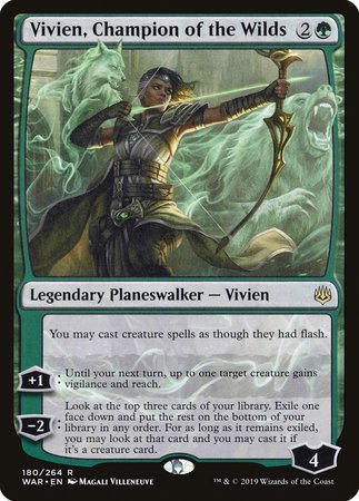 Vivien, Champion of the Wilds [War of the Spark] | North Game Den