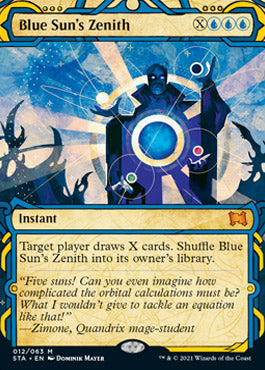 Blue Sun's Zenith (Etched Foil) [Strixhaven Mystical Archive] | North Game Den