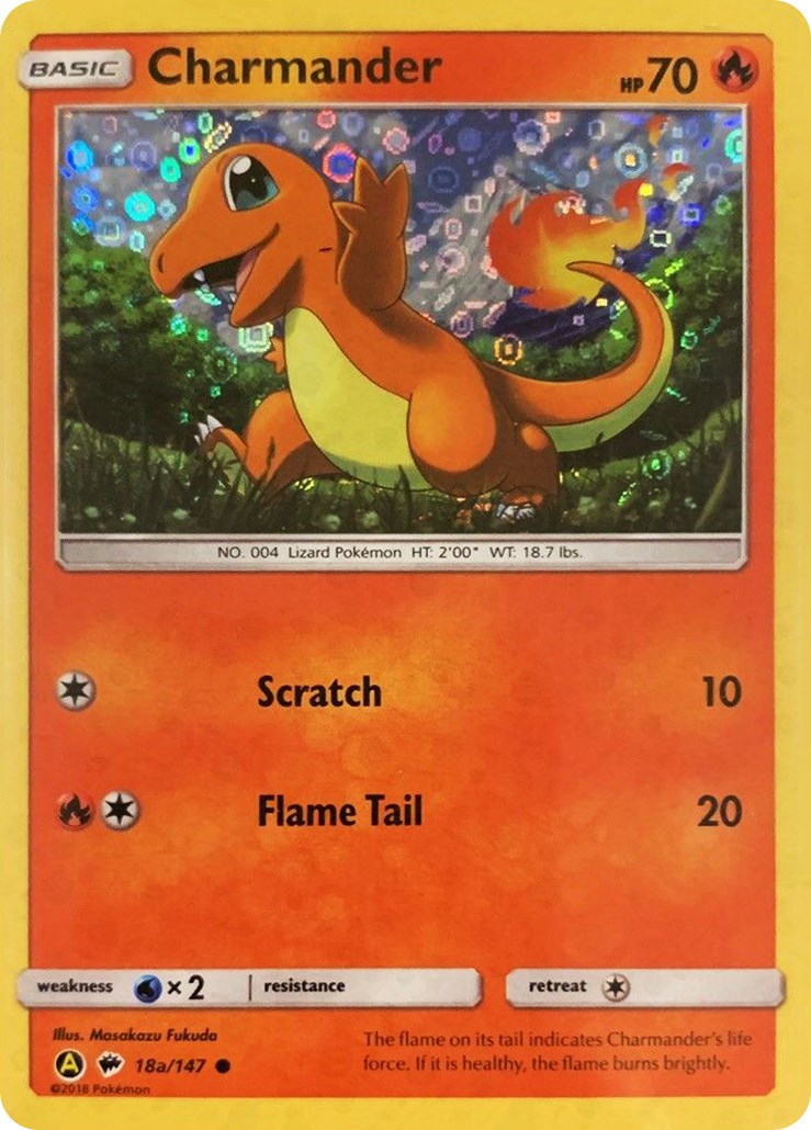 Charmander (18a/147) (General Mills Cereal Foil) [Alternate Art Promos] | North Game Den