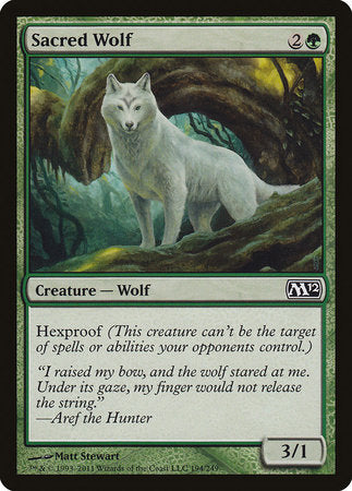 Sacred Wolf [Magic 2012] | North Game Den
