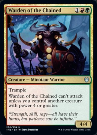 Warden of the Chained [Theros Beyond Death] | North Game Den